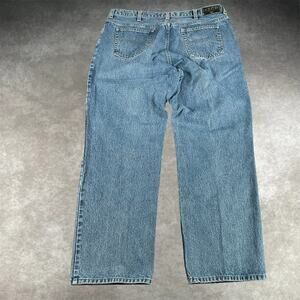 Vintage Izod Relaxed Fit Blue Denim Jeans Men’s 38x30